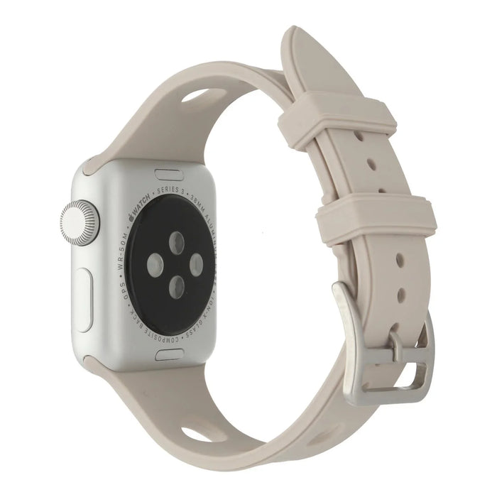 Apple Watch bandje Evelor - siliconen - sterrenlicht
