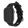 Apple Watch bandje Evelor - siliconen - zwart