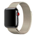 Apple Watch bandje Fiore - milanese - champagne