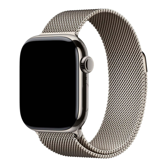 Apple Watch bandje Fiore - milanese - naturel