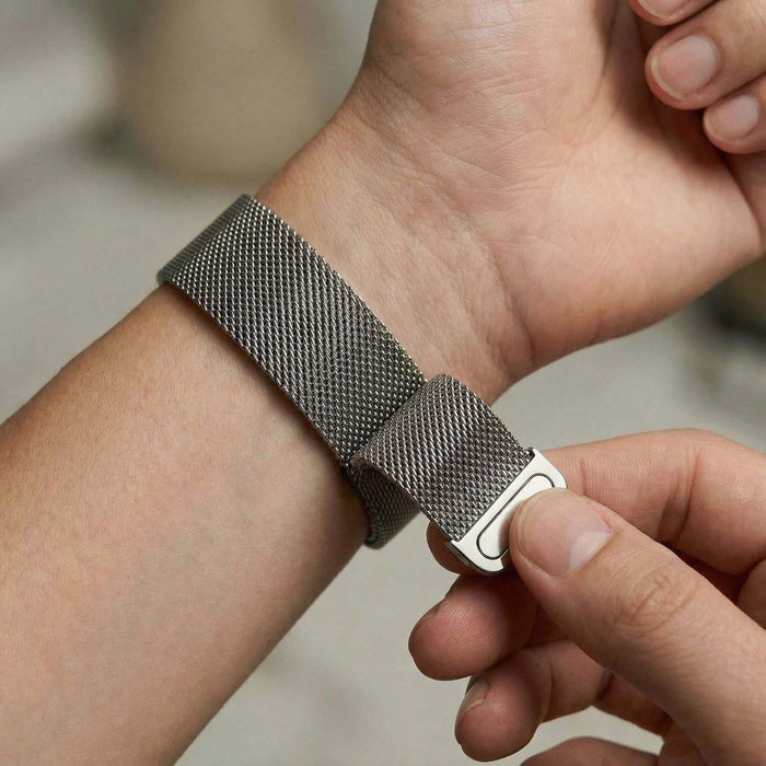 Apple Watch bandje Fiore - milanese - naturel