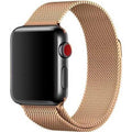 Apple Watch bandje Fiore - milanese - rose goud