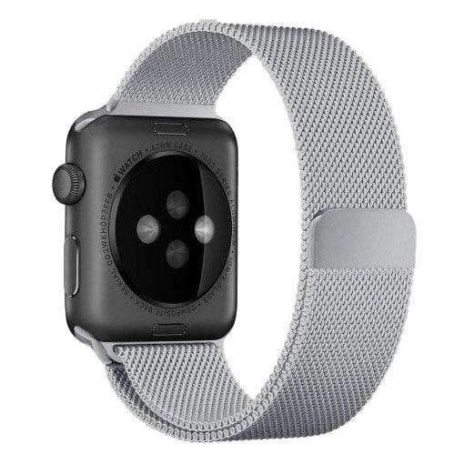 Apple Watch bandje Fiore - milanese - zilver
