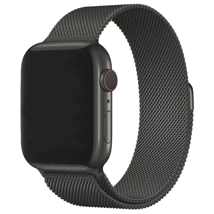 Apple Watch bandje Fiore - milanese - zwart