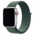 Apple Watch bandje Flyne - geweven - nylon - blauwgroen