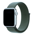 Apple Watch bandje Flyne - geweven - nylon - Bosgroen