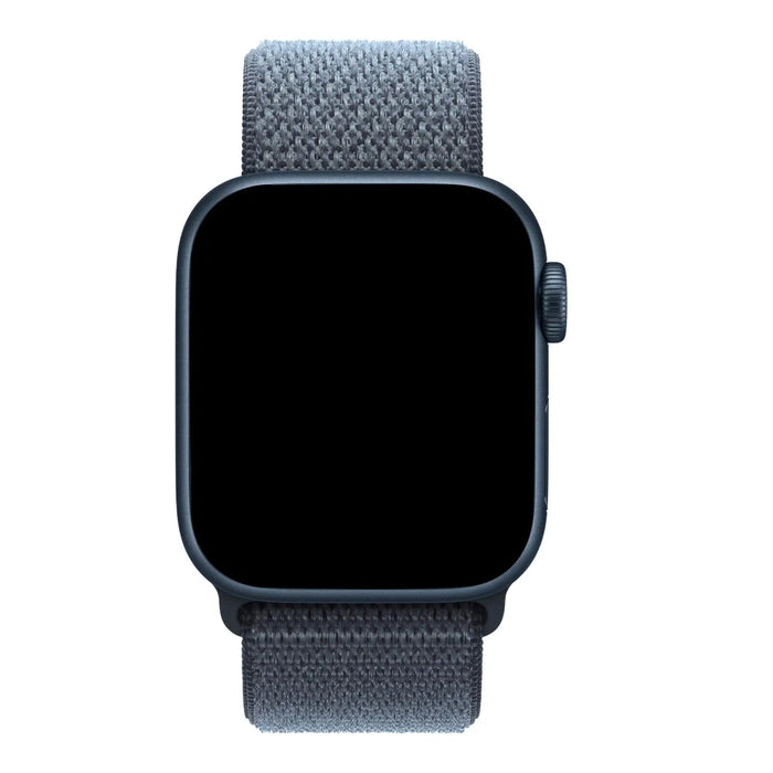 Apple Watch bandje Flyne - geweven - nylon - donkergrijs