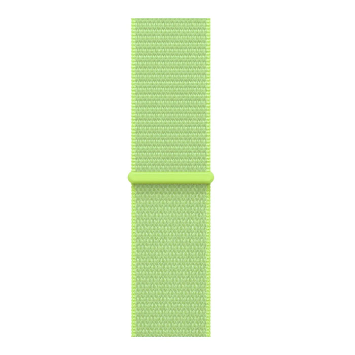 Apple Watch bandje Flyne - geweven - nylon - neongeel