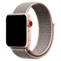 Apple Watch bandje Flyne - geweven - nylon - pink sand