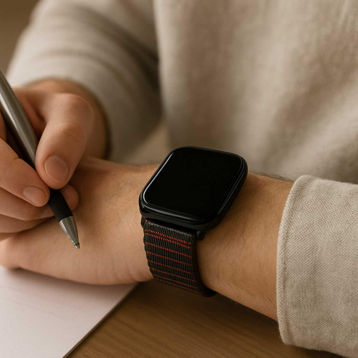 Apple Watch bandje Flyne - geweven - nylon - Rhythm