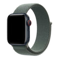 Apple Watch bandje Flyne - geweven - nylon - saliegroen