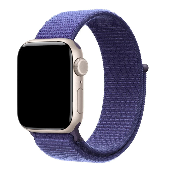 Apple Watch bandje Flyne - geweven - nylon - zachtpaars