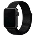 Apple Watch bandje Flyne - geweven - nylon - zwart