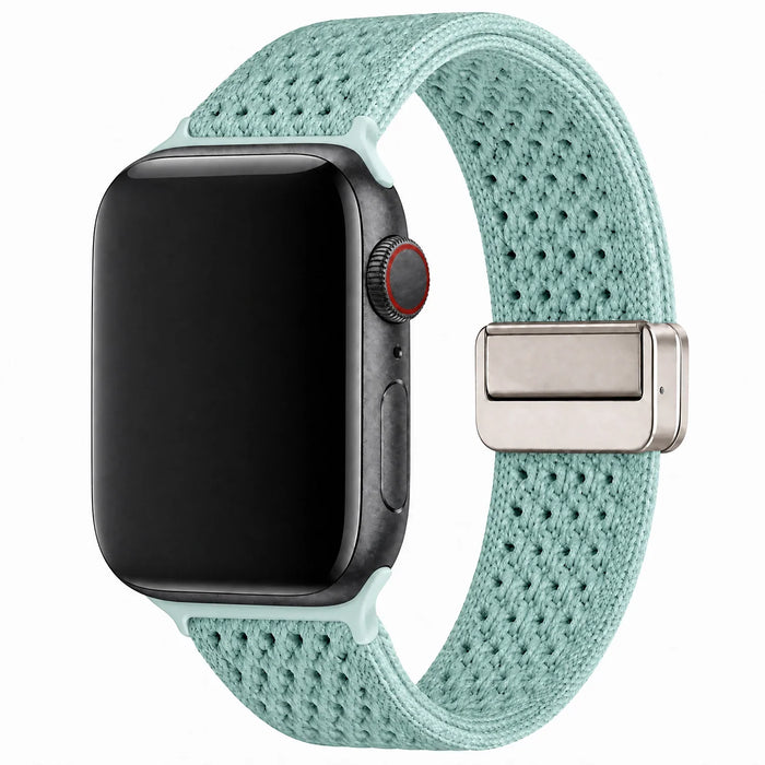 Apple Watch bandje Knit - nylon - groen