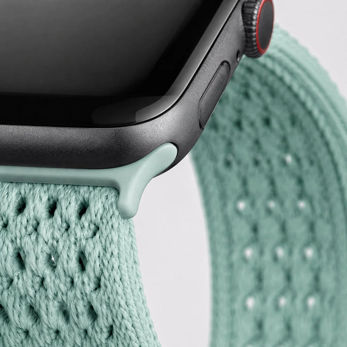 Apple Watch bandje Knit - nylon - groen