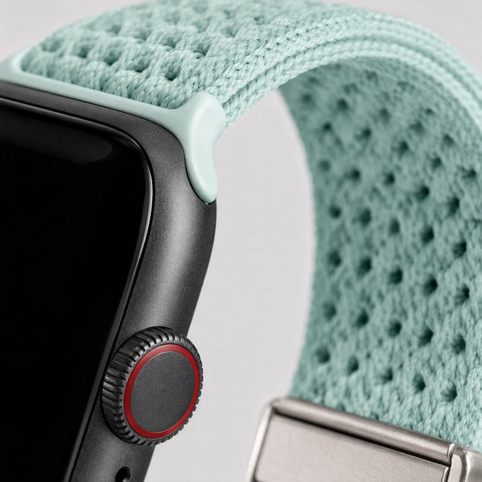 Apple Watch bandje Knit - nylon - groen