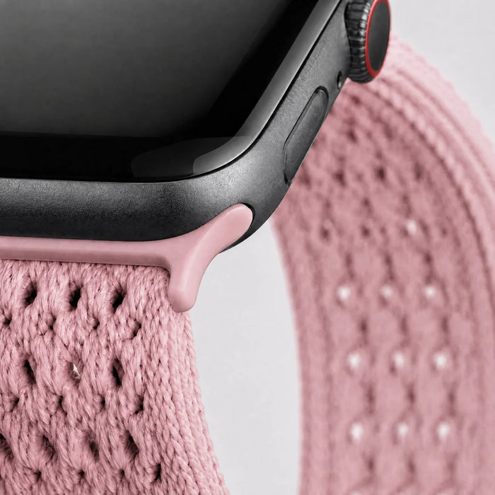 Apple Watch bandje Knit - nylon - roze