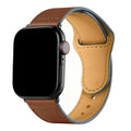 Apple Watch bandje Leranzi - leer - bruin