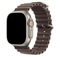 Apple Watch bandje Ocean - siliconen - kust grijs