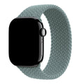 Apple Watch bandje Onyx - gevlochten - solo - nylon - Groengrijs