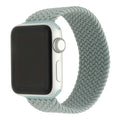 Apple Watch bandje Onyx - gevlochten - solo - nylon - mint