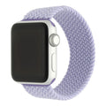 Apple Watch bandje Onyx - gevlochten - solo - nylon - mist purple