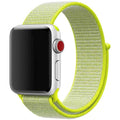 Apple Watch bandje Osvo - geweven - nylon - geel