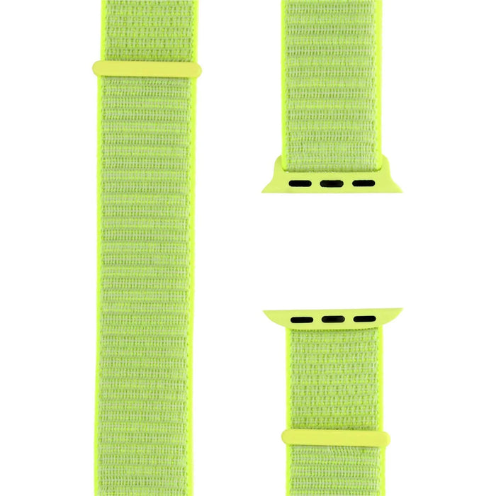 Apple Watch bandje Osvo - geweven - nylon - geel
