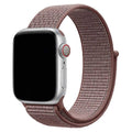 Apple Watch bandje Osvo - geweven - nylon - smokey mauve