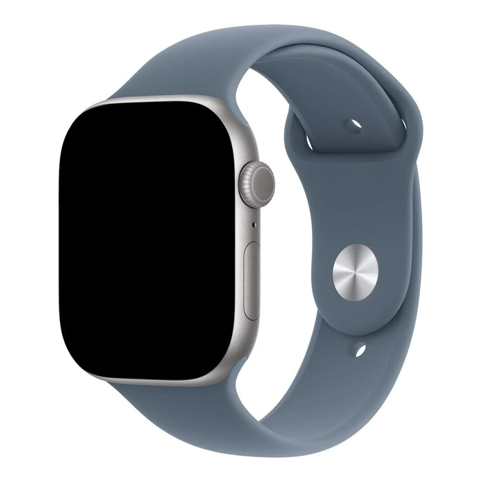 Apple Watch bandje Ovaro - siliconen - ankerblauw