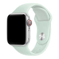 Apple Watch bandje Ovaro - siliconen - aquamarijn