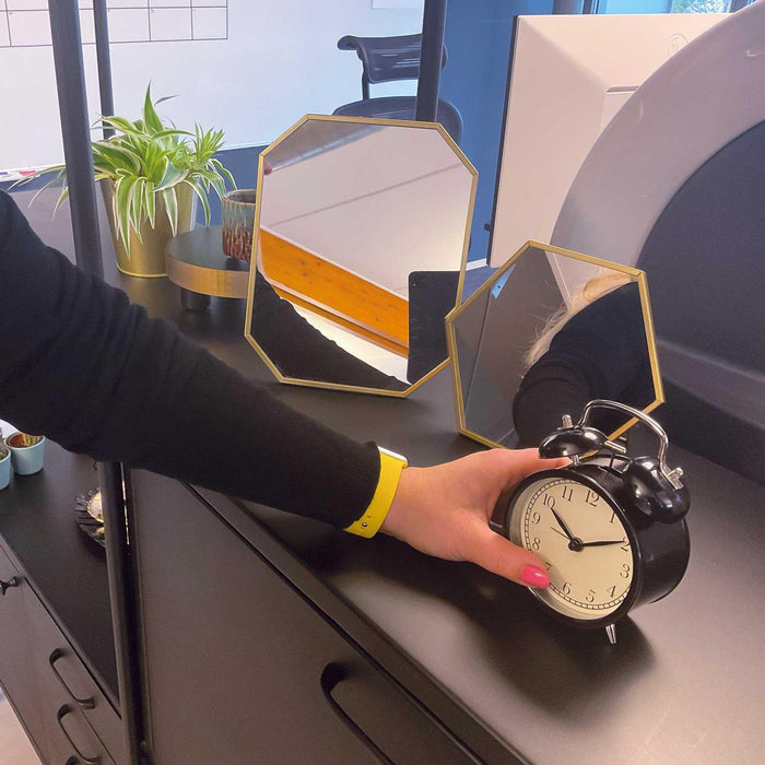 Apple Watch bandje Ovaro - siliconen - geel