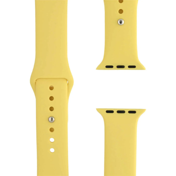 Apple Watch bandje Ovaro - siliconen - geel