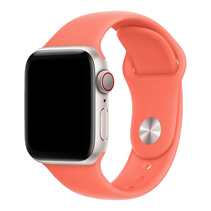 Apple Watch bandje Ovaro - siliconen - tangerine