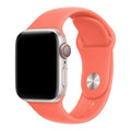 Apple Watch bandje Ovaro - siliconen - tangerine
