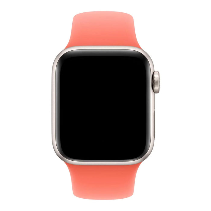 Apple Watch bandje Ovaro - siliconen - tangerine