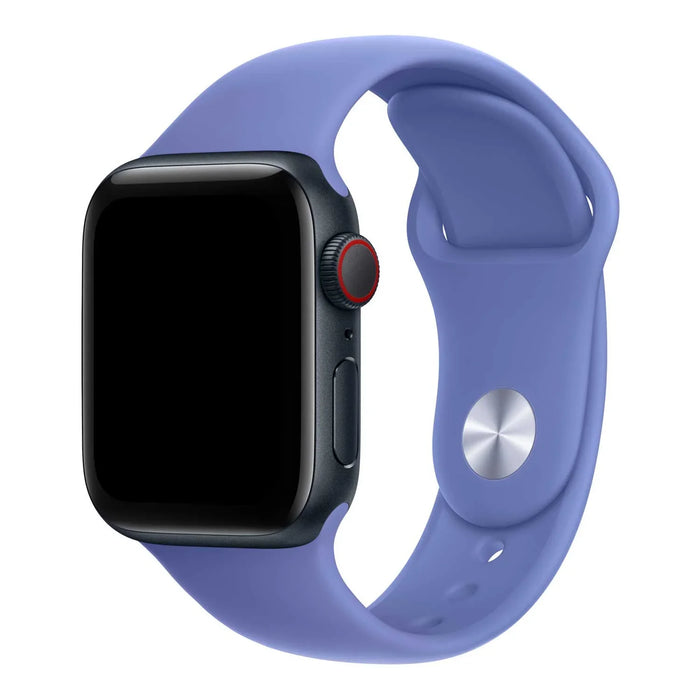 Apple Watch bandje Ovaro - siliconen - violetblauw