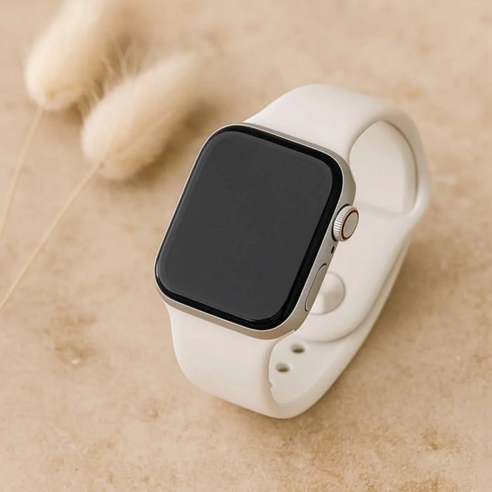 Apple Watch bandje Ovaro - siliconen - wit