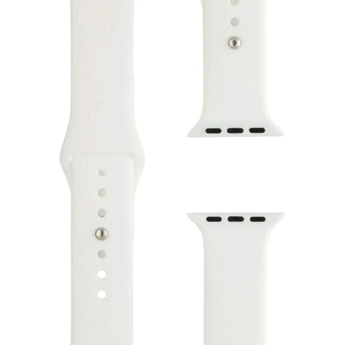 Apple Watch bandje Ovaro - siliconen - wit