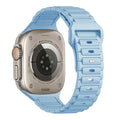 Apple Watch bandje Raveo - siliconen - lichtblauw