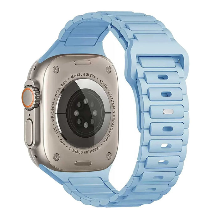 Apple Watch bandje Raveo - siliconen - lichtblauw