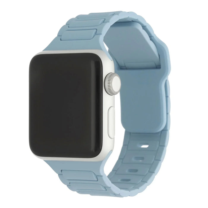 Apple Watch bandje Raveo - siliconen - lichtblauw