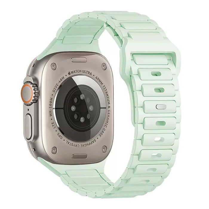 Apple Watch bandje Raveo - siliconen - mintgroen