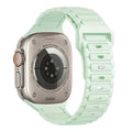 Apple Watch bandje Raveo - siliconen - mintgroen