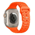 Apple Watch bandje Raveo - siliconen - oranje