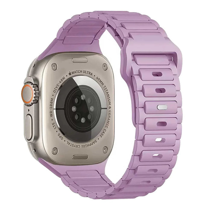 Apple Watch bandje Raveo - siliconen - paars