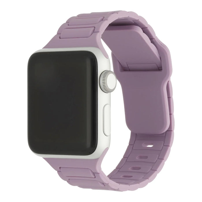 Apple Watch bandje Raveo - siliconen - paars