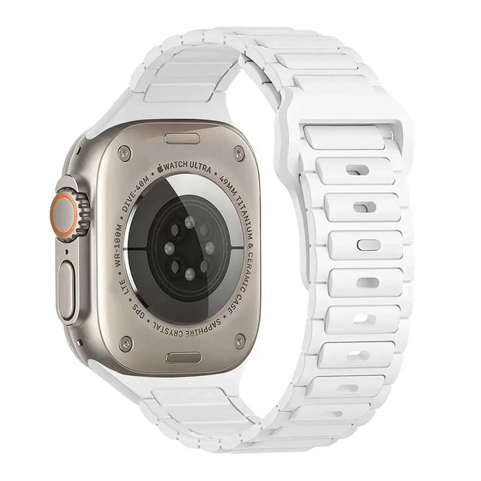 Apple Watch bandje Raveo - siliconen - wit