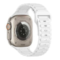 Apple Watch bandje Raveo - siliconen - wit