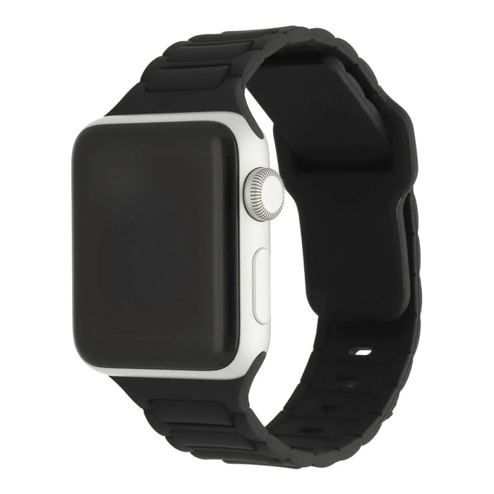 Apple Watch bandje Raveo - siliconen - zwart